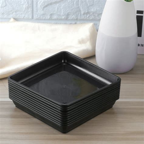 plant saucers with wheels|square pot saucers for plants.